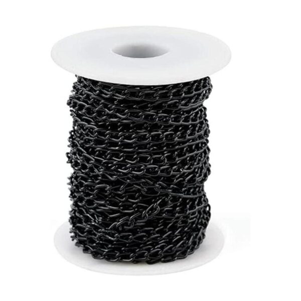WUBOECE Cadena de eslabones de aluminio de 11 yardas con_1
