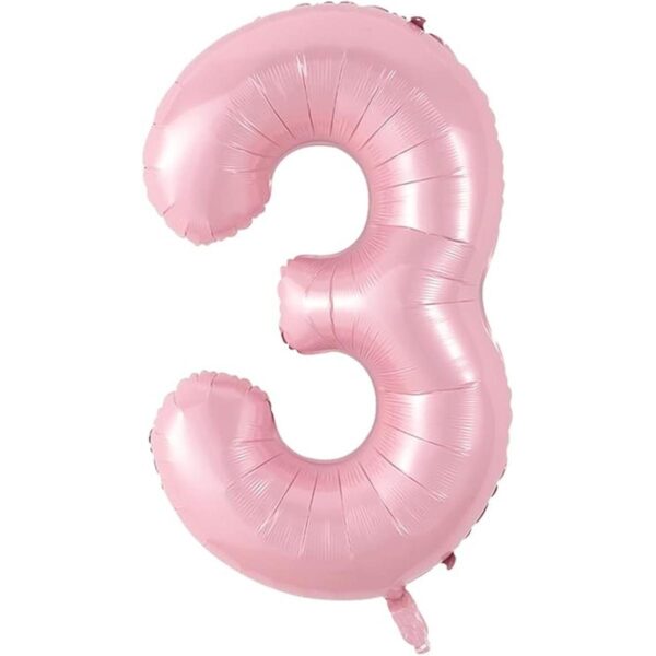 Globos de cumpleaños con número de 40 pulgadas globos_2