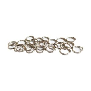 WUBOECE 300 anillos divididos de metal de 0.315 in_1