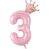 Globos de cumpleaños con número de 40 pulgadas globos_1