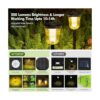 WTGEGF Luces solares para caminos al aire libre_2