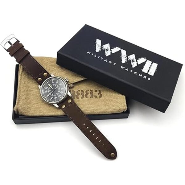 WW2 Military Watch Vintage Luftwaffe Watch SwissQuartz_2