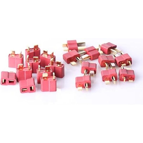 T Plug Conectores Decanos Estilo Conectores Macho y Hembra_2