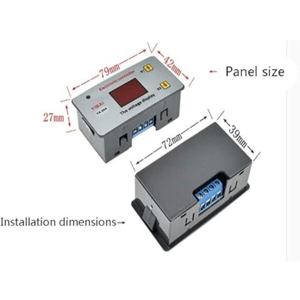 WSDMAVIS 1 unids batería controlador de bajo voltaje panel_4