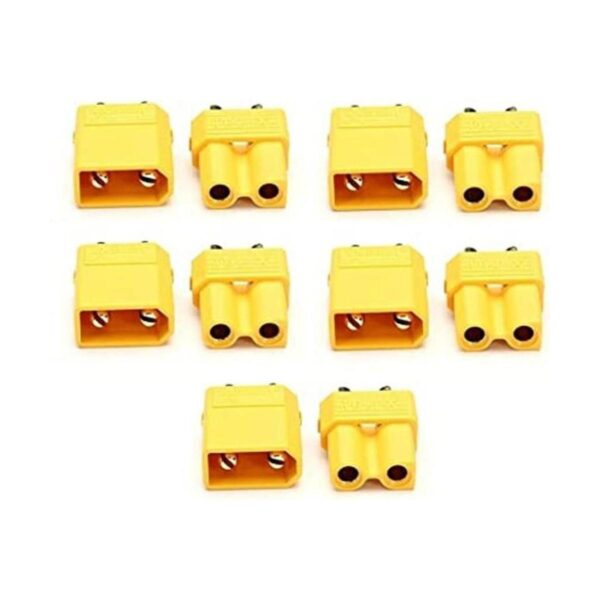 WST 5 pares XT30 2 mm dorado Conector Lipo batería Plug_1