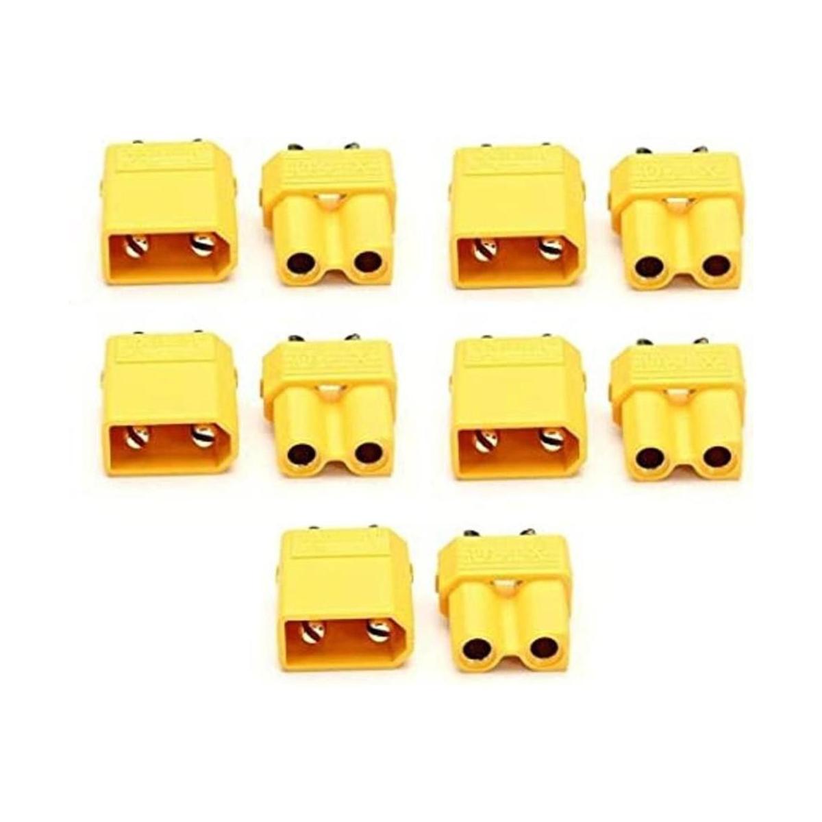WST 5 pares XT30 2 mm dorado Conector Lipo batería Plug