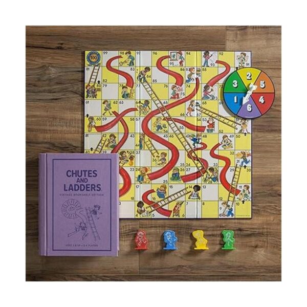 WS Game Company Chutes and Ladders Edición de estantería_2