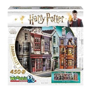 Rompecabezas 3D del Callejón Diagon de Wrebbit 450 piezas_1