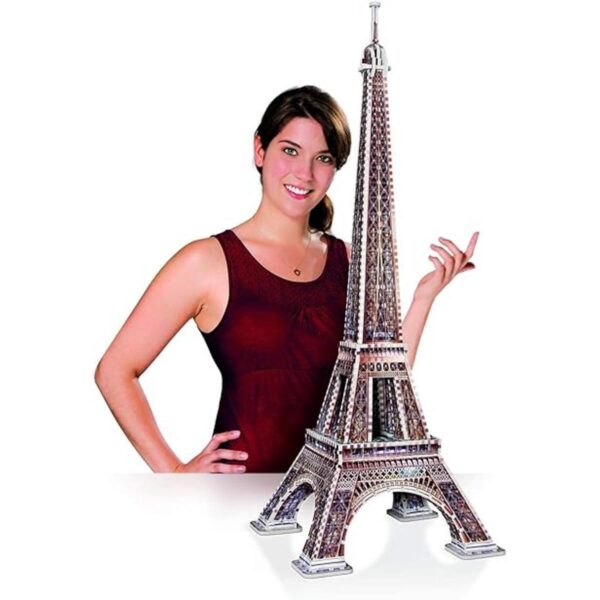 WREBBIT 3D Rompecabezas estándar de la Torre Eiffel_4