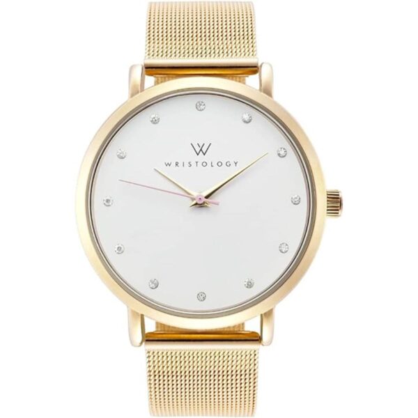 WRISTOLOGY Correa de cuero para reloj de cristal maxi de_1