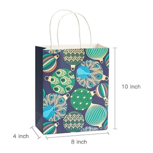WRAPAHOLIC Bolsas de regalo de tamaño mediano 12 bolsas_2