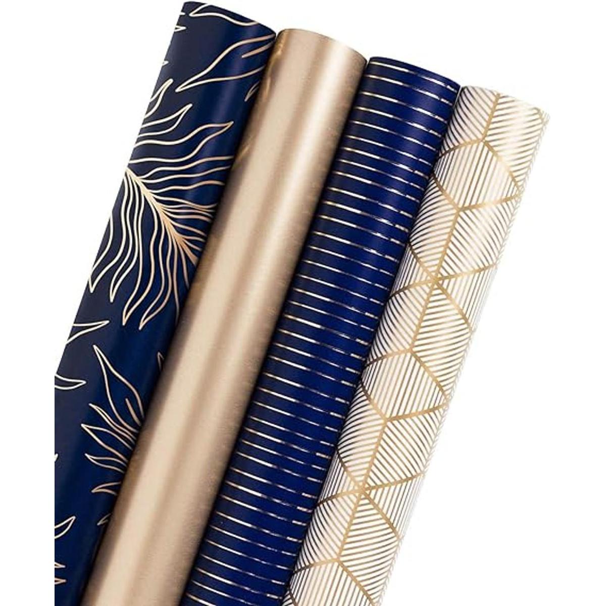 Wrapaholic Rollo de papel de envoltura de regalo con