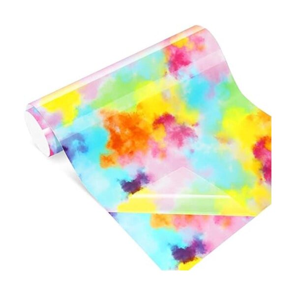 Vinilo termotransferible HTV Rainbow Watercolor Amarillo