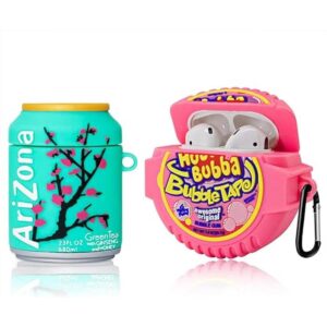 Paquete de 2 Linda funda para Airpod 21 3D de dibujos