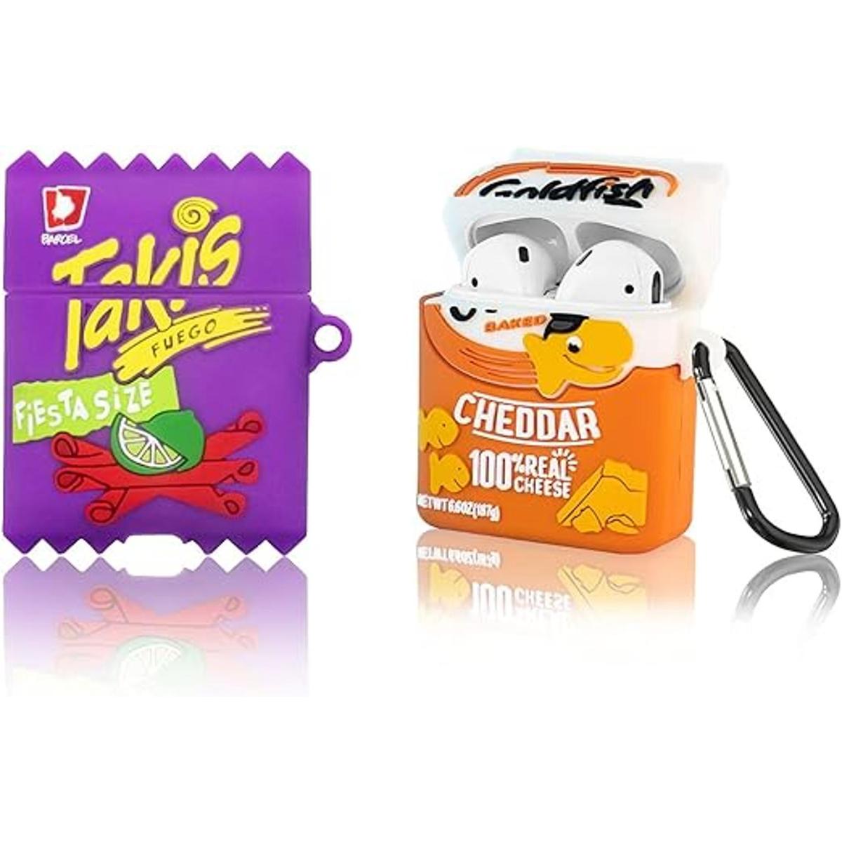 WQNIDE Paquete de 2 fundas para Airpod 21 Takis papas