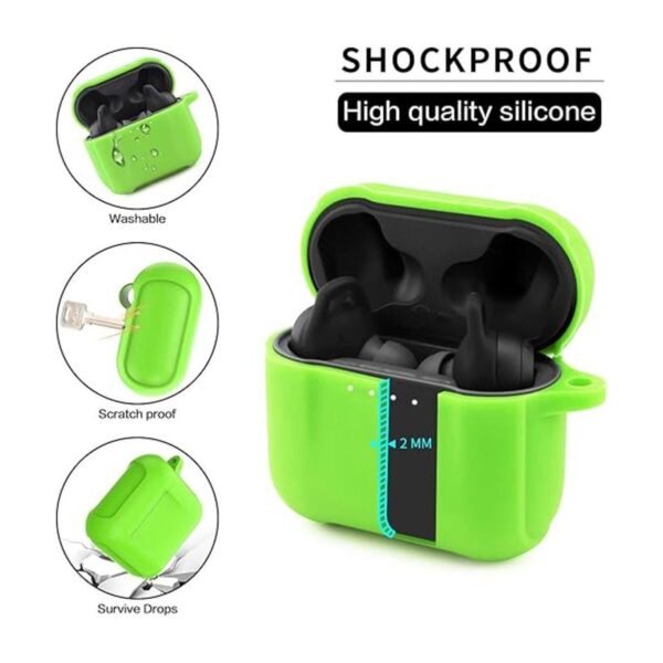 Funda de silicona para Indy Evo verde luminoso suave y_2