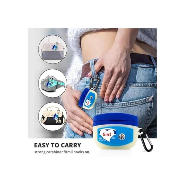 WQNIDE Botella azul para Airpods Pro juego de accesorios_5