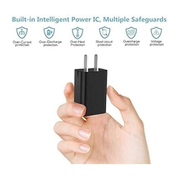 Cargador de pared rápido y cable de carga USB tipo C de 5_3