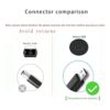 Mirco Cable de carga USB compatible con SteelSeries_4