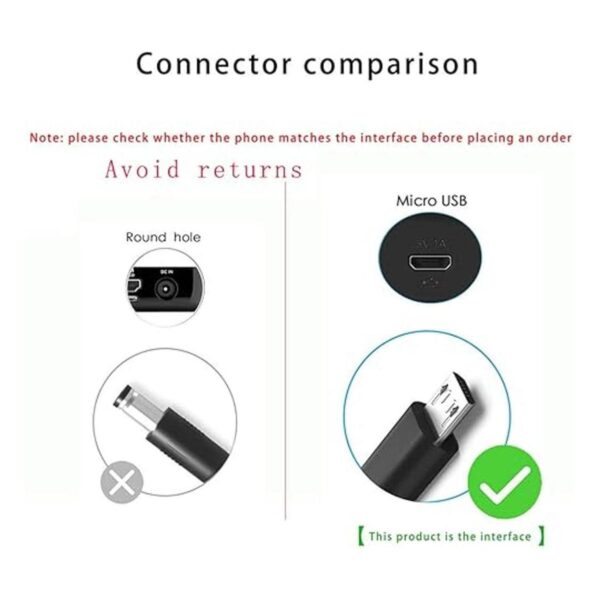 Mirco Cable de carga USB compatible con SteelSeries_4