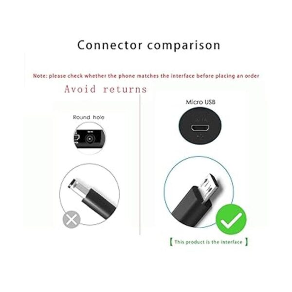Cable de carga de cargador compatible con Cowin E7 Pro ANC_4