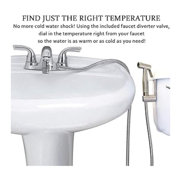 Home Handheld Bidet Sprayer Kit de baño paño de bebé