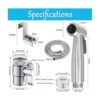 Home Handheld Bidet Sprayer Kit de baño paño de bebé