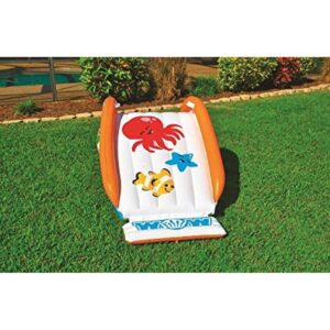 WOW Sports Tobogán acuático inflable solo deslizante_1