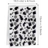Carpetas de plástico en relieve de Navidad hojas de copo_2
