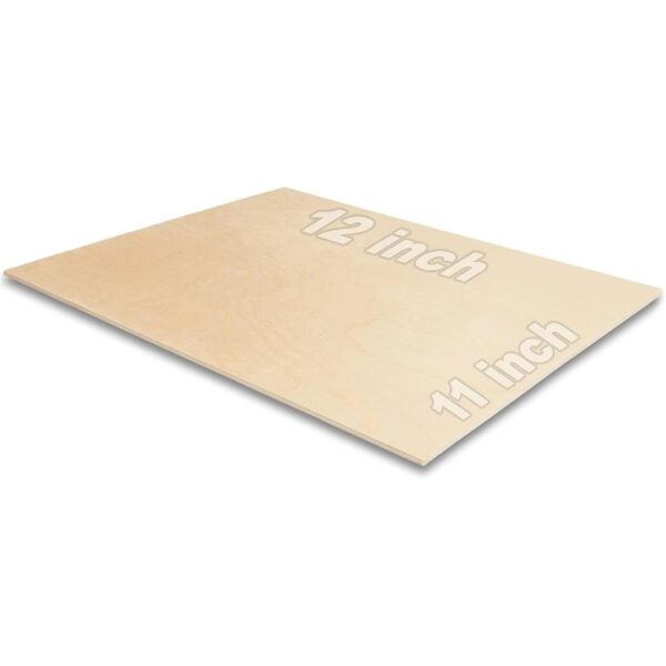 Madera contrachapada de abedul báltico rectangular de 11 x