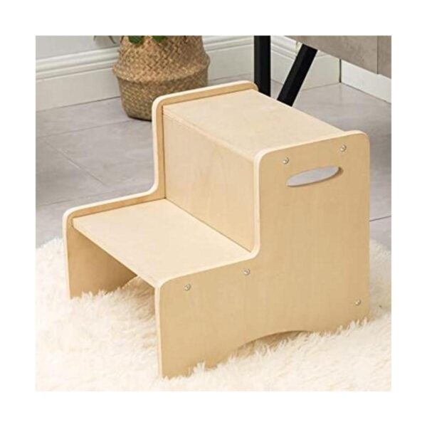 Taburete de madera para niños pequeños taburete de baño_1