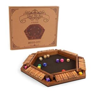 WOOD CITY Juego de madera para 2 a 6 jugadores juego de_1