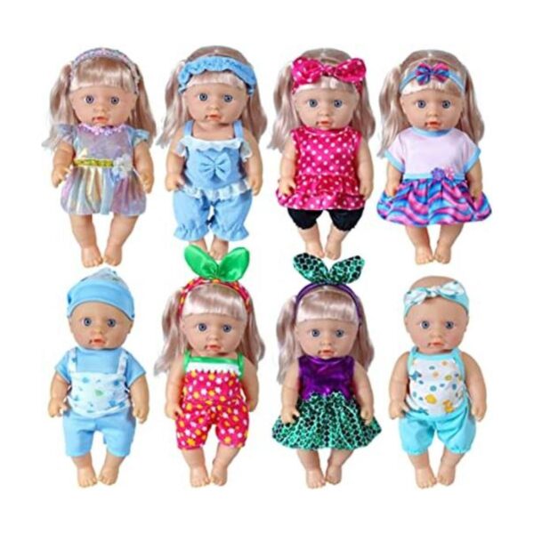 WONDOLL 19 piezas de 8 a 10 pulgadas accesorios de ropa_1