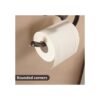 WOLIBEER Soporte de papel higiénico de bronce aceitado_5