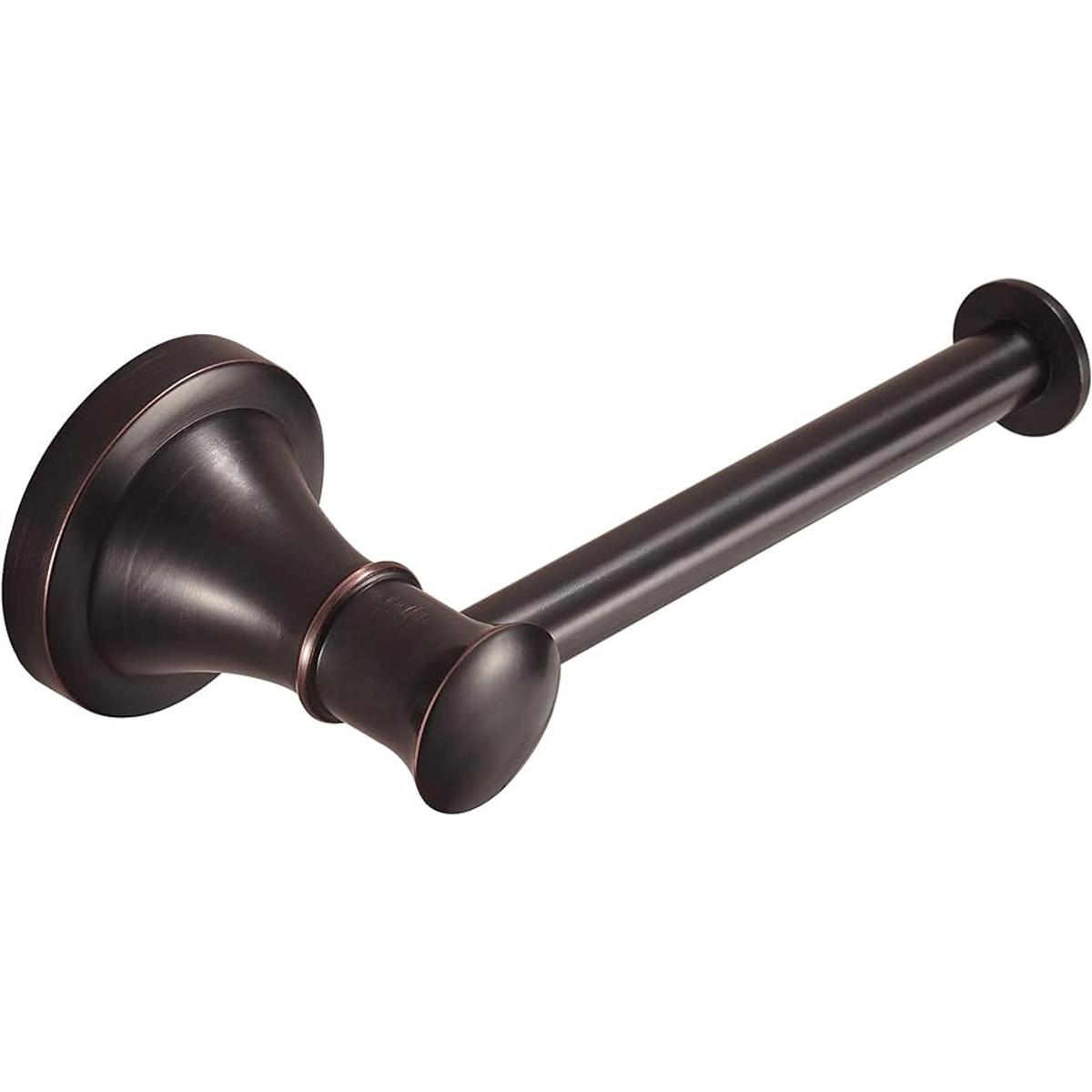 WOLIBEER Soporte de papel higiénico de bronce rollo de
