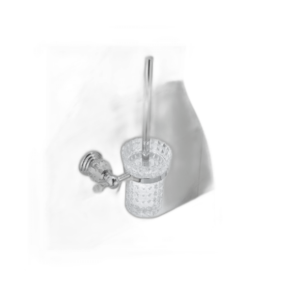 WOLIBEER Soporte para cepillos de inodoro de cristal