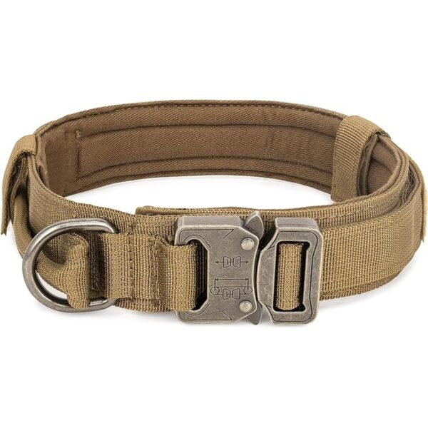 WOLF TACTICAL Collar de perro para perros grandes