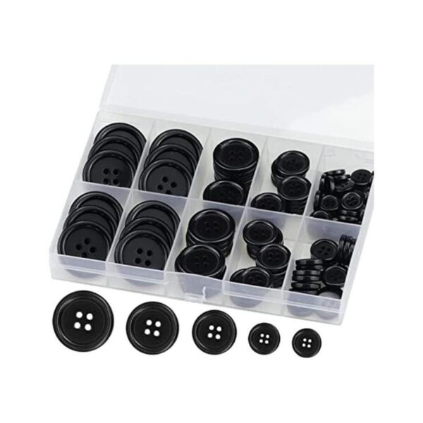 100 botones de costura de resina de alta calidad botones