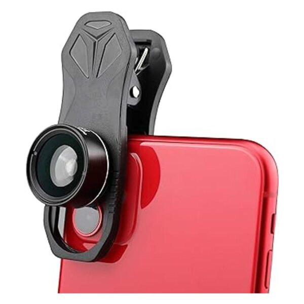 Lente ojo de pez de 180 para iPhone Samsung Pixel