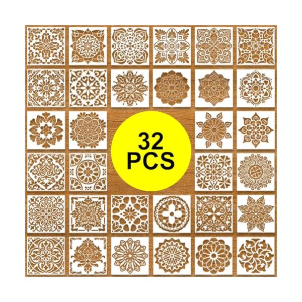 32 plantillas de mandala plantillas para pintar sobre