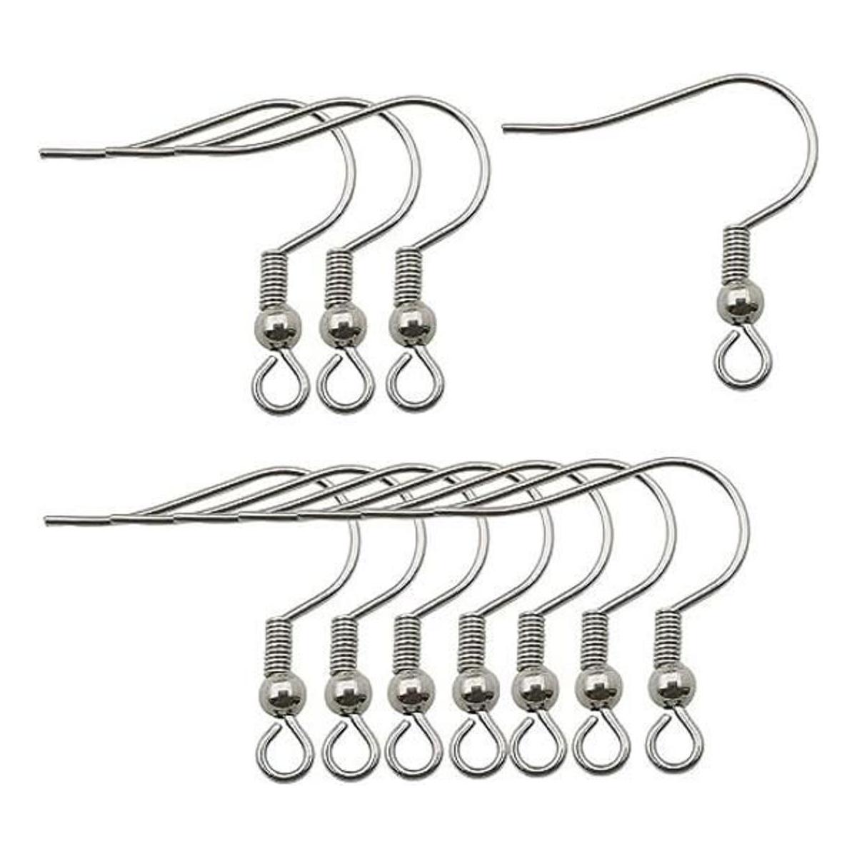 Aretes colgantes de acero inoxidable de estilo mixto con