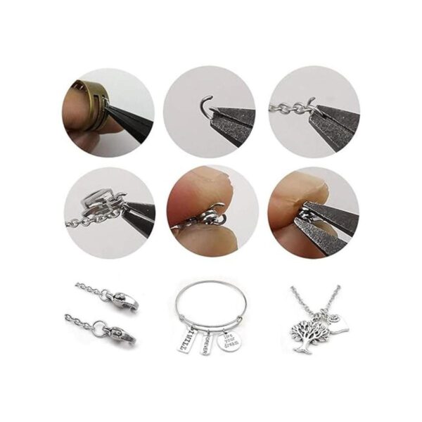 1000 anillos divididos de acero inoxidable anillos
