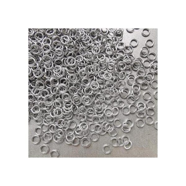 1000 anillos divididos de acero inoxidable anillos