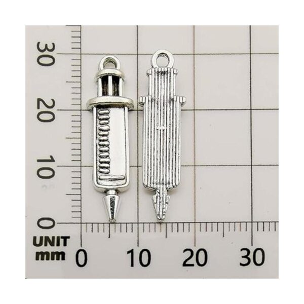 70 piezas de suministros de manualidades dijes de plata_5