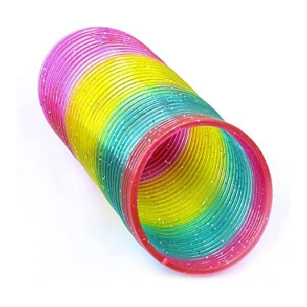 WOBOX Juguete de resorte de arco iris juguete mágico de_1
