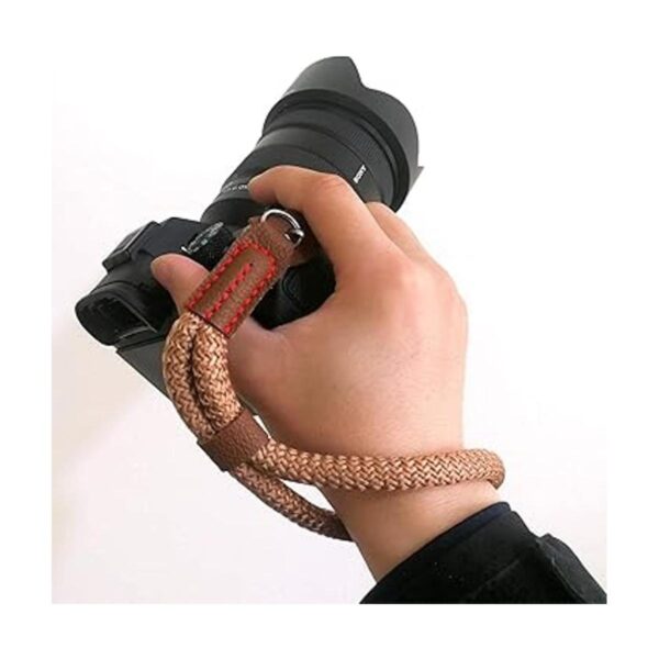 Cómoda correa de muñeca de mano de algodón compatible con_2