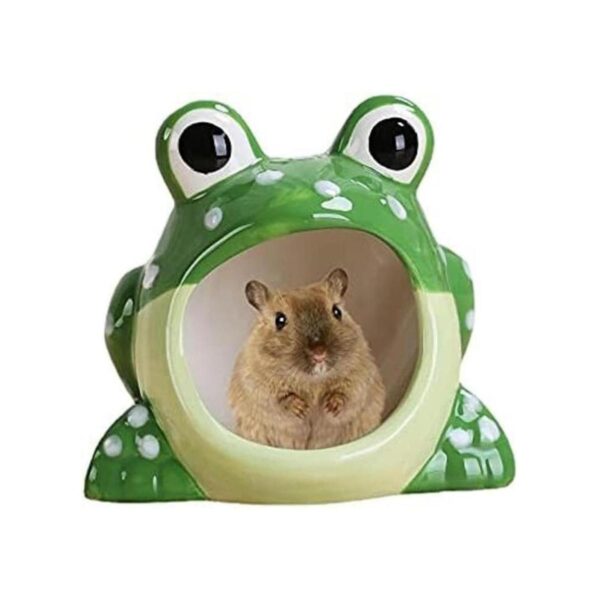WNZQK Cool Hamster House Hideout Ceramics Strawberry Frog