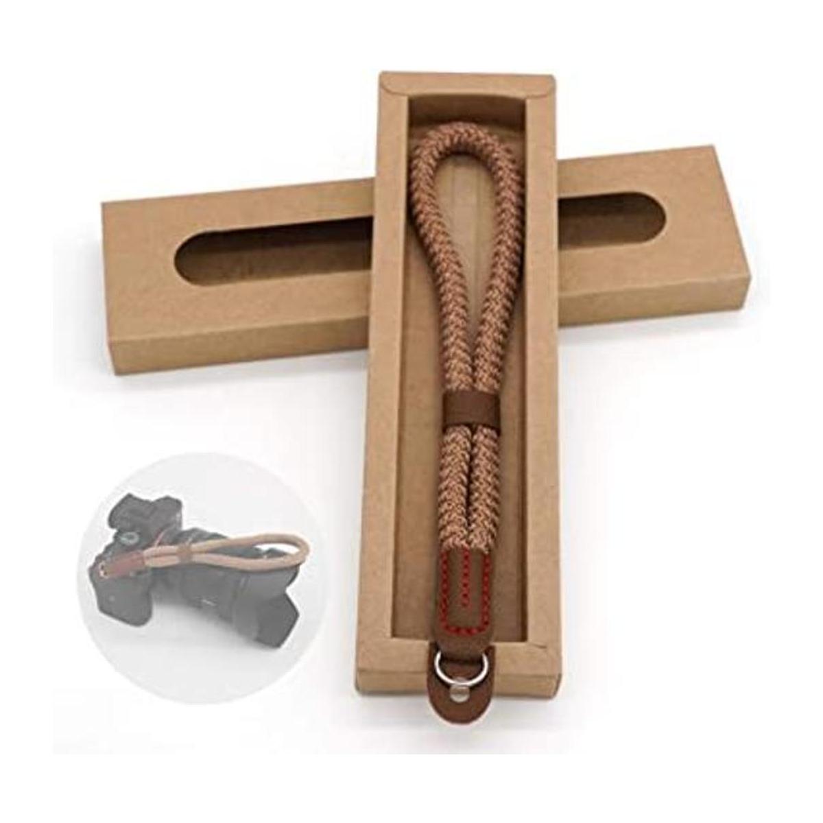 Cómoda correa de muñeca de mano de algodón compatible con