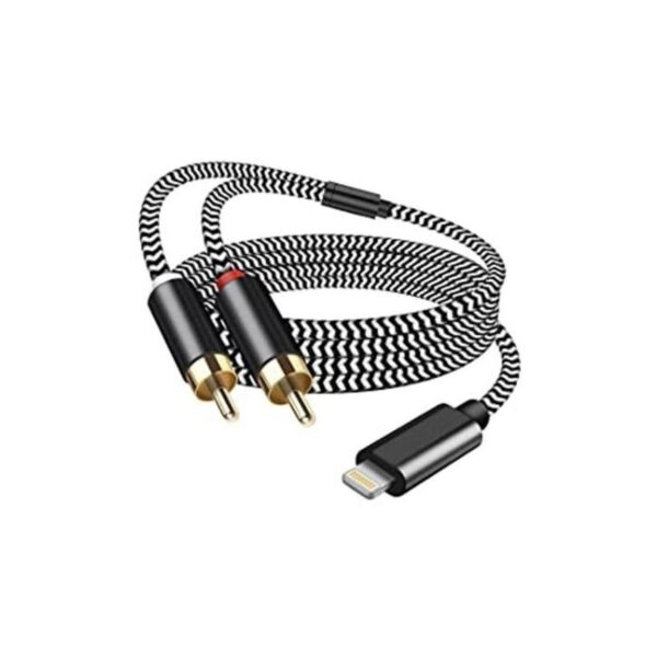 WLTASUY Adaptador auxiliar de audio con cable Lightning a_1