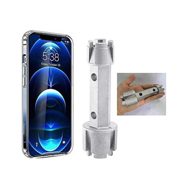 Llave para quitar el desage de la tina Se utiliza para
